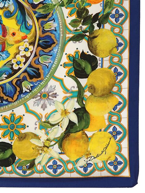 dolce gabbana print fabric|dolce and gabbana lemon print.